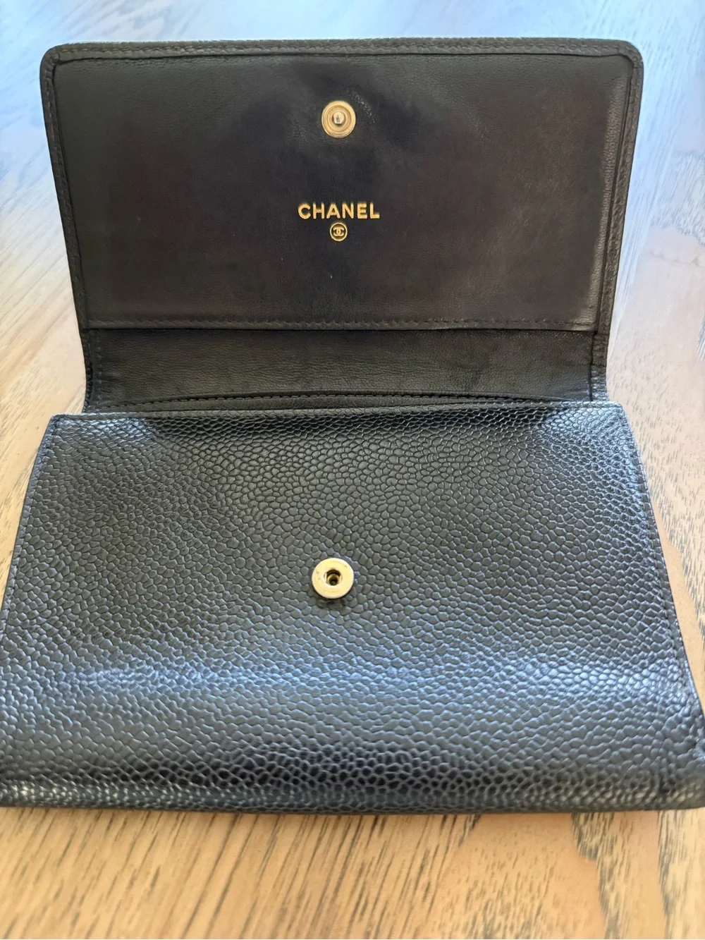 CHANEL timeless black